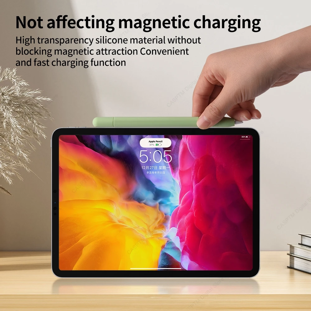 حافظة سيليكون لقلم أبل 3 ، غطاء واقي لباد 3 ، غطاء حامل قلم لمس ثالث ، غطاء قلم محمول