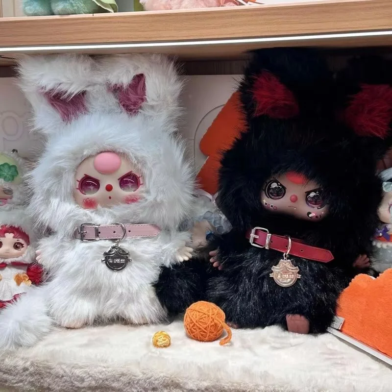 2 pezzi Baby Tre peluche serie scatola cieca a sorpresa bambola giocattolo alla moda modello Kawaii ciondolo borsa da collezione per regali per adulti e bambini
