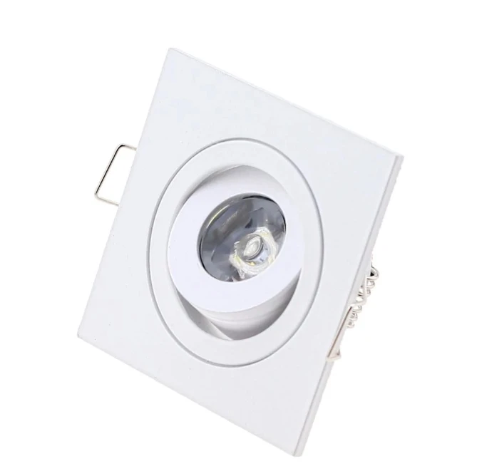 

Hot Sale 1W 3W Square LED Mini Downlight Cabinet Spot Light For Ceiling Recessed Lamp AC85-265V Dimmable Down lights For Indoor