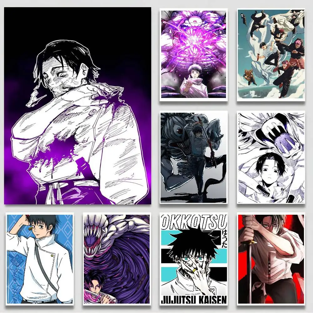 Impression sur papier Jujutsu Kaisen Okkotsu Yuta, décoration artistique pour la maison, le salon, la chambre, l'entrée, le bar, le café