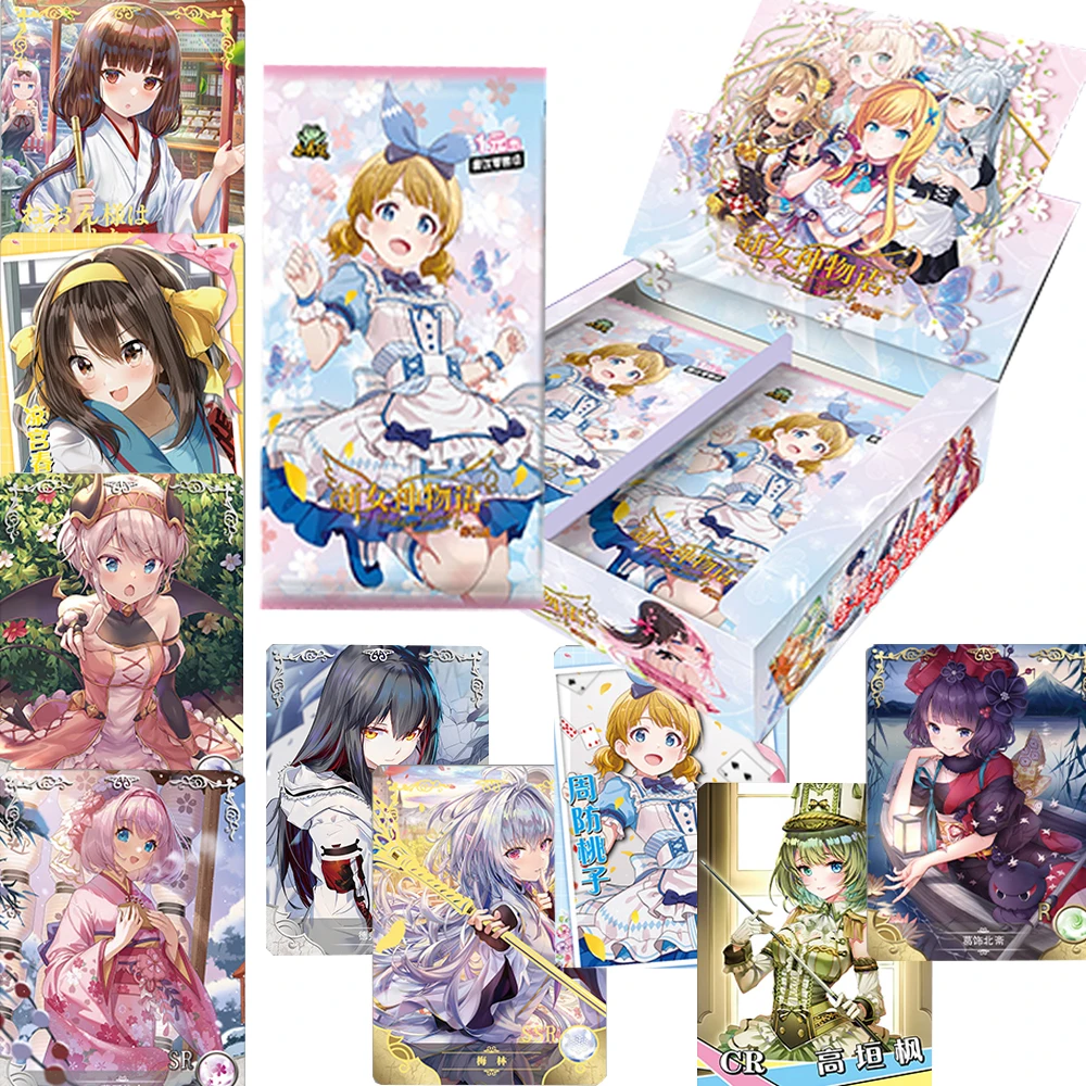 

Коллекционные карты Goddess Story Aisaka Taiga Kanroji Mitsuri, популярные милые аниме-девочки, редкие карты Doujin, игрушки и подарки для хобби