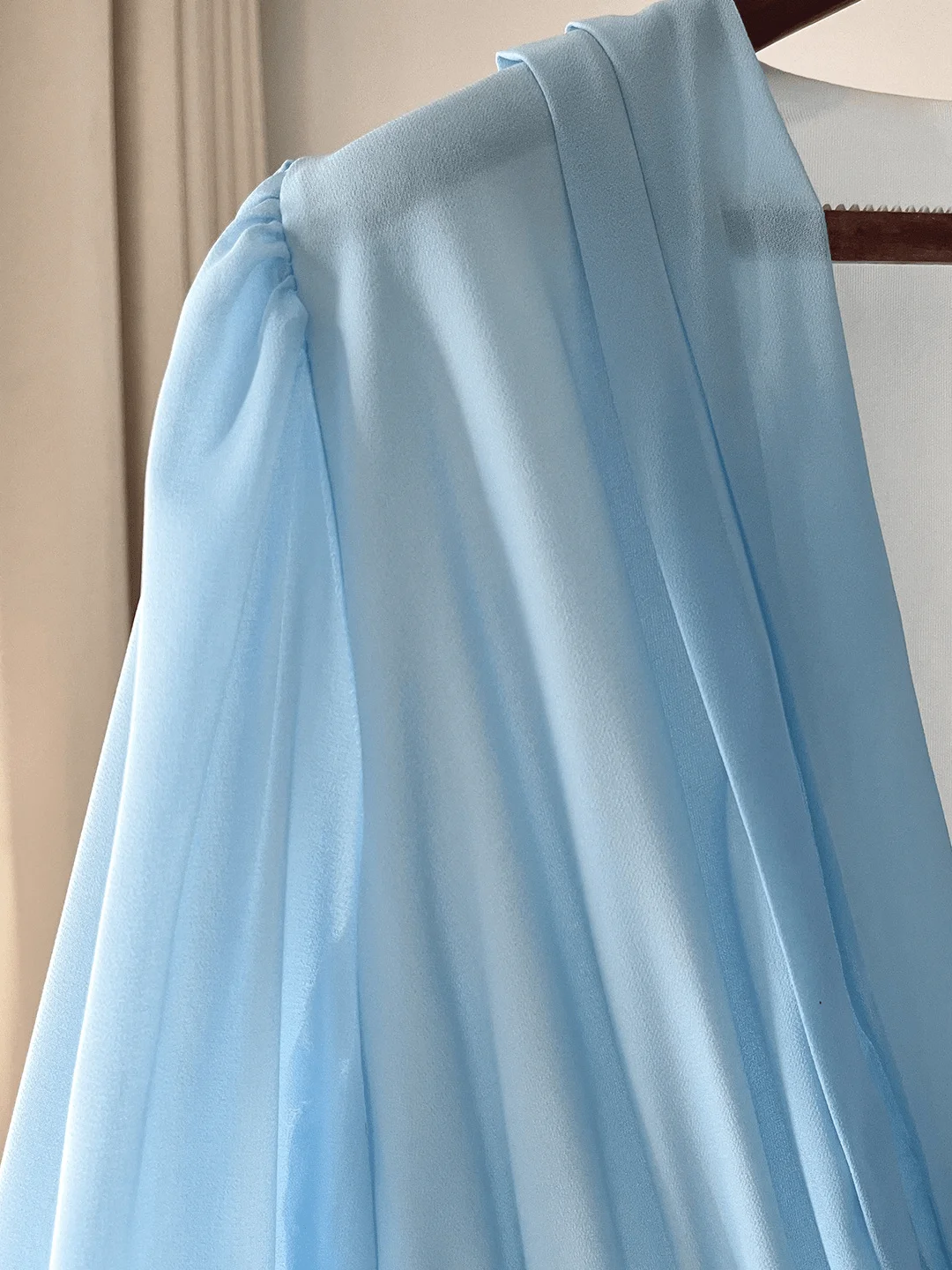 Floral Printing Dress Long Flowy Elegant V-Neck Long Sleeve Women's Skirt Soft Chic Casual Summer Womenswear