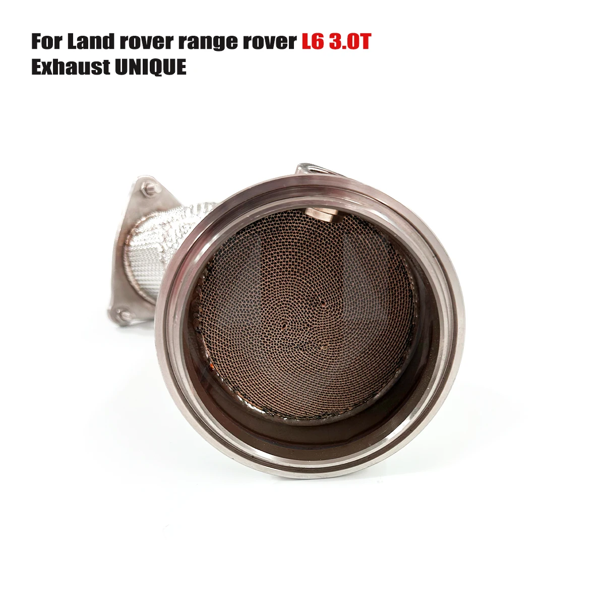 UNIQUE For 2020+ Land Rover Range Rover L6 3.0T With insulator downpipe With cat/without cat exhaust pipe