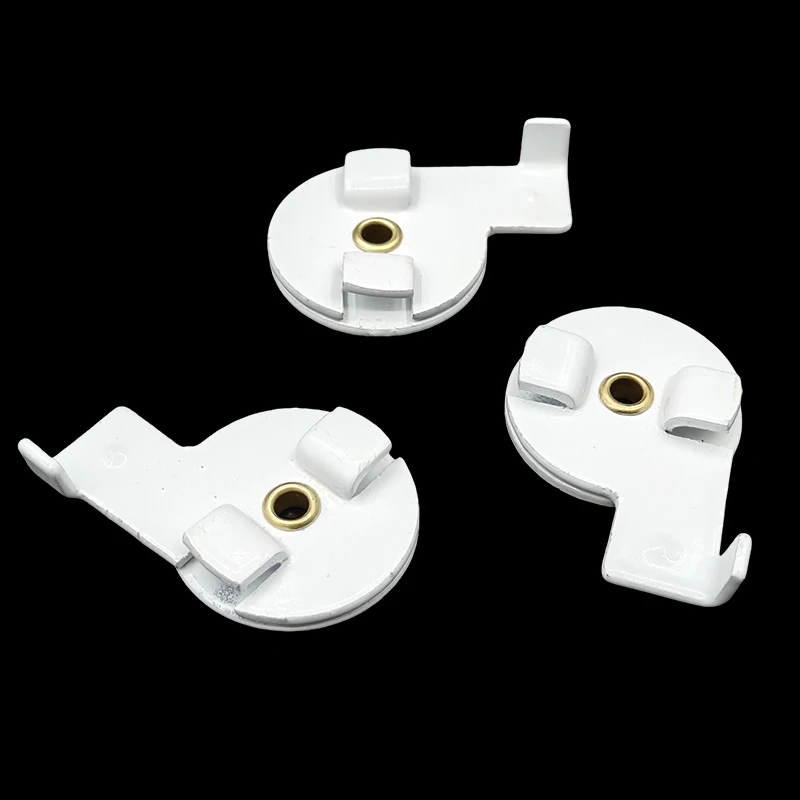 5pcs Motorized Sliding Curtain Rail Swivel Ceiling Bracket, Electric Fixing Mount Bracket for Trietex Curtain Track Accessory