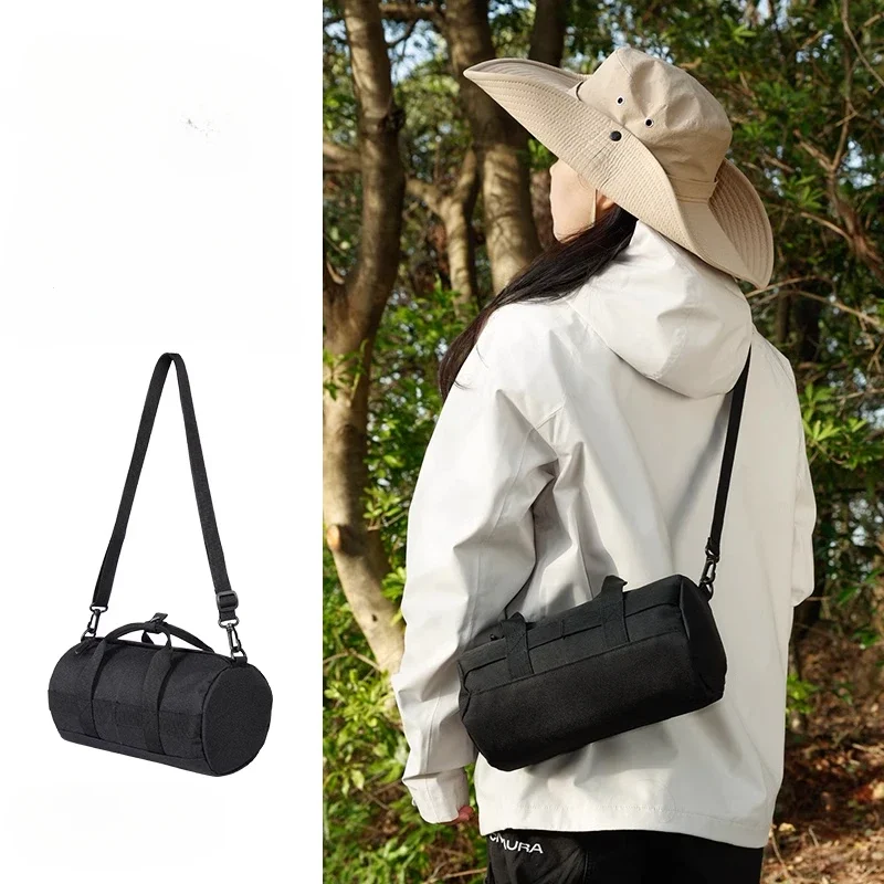

5L crossbody bag, single shoulder, men's and women's outdoor hiking, fitness, travel, small backpack, lightweight for cycling