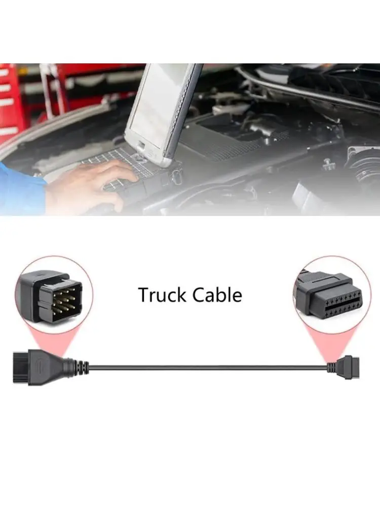 

Простой в использовании диагностический кабель-адаптер для сканера, провод, подходящий для обслуживания грузовиков ГАЗ, в сканер
