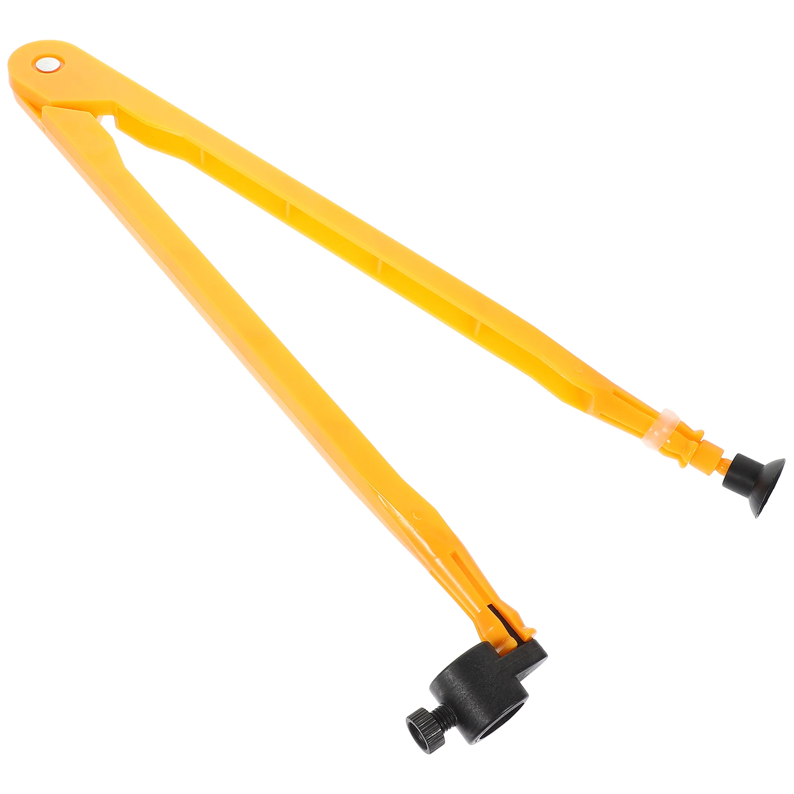 1pc Large Compass Teaching Compass Math Adjustable Drawing Tool School Supplies Plastic Lightweight Suction Design