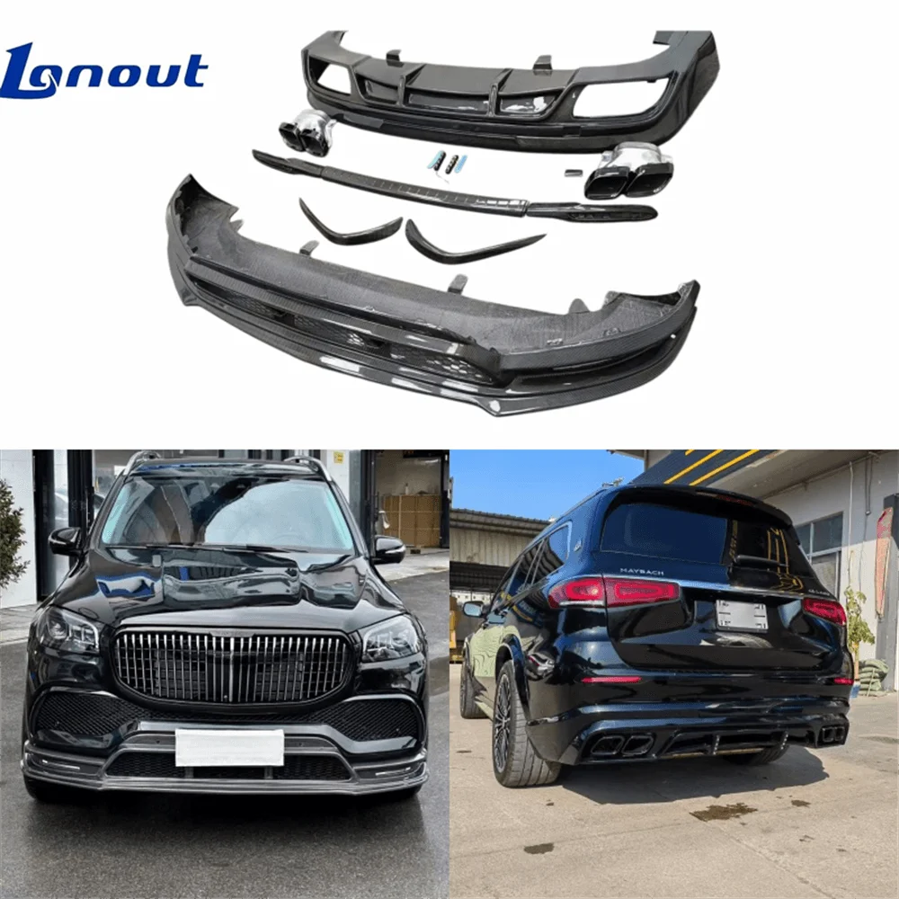 

Suitable for GLS Modified LD Carbon Fiber Body Kit, Front Lip, Front Trim, Rear Diffuser