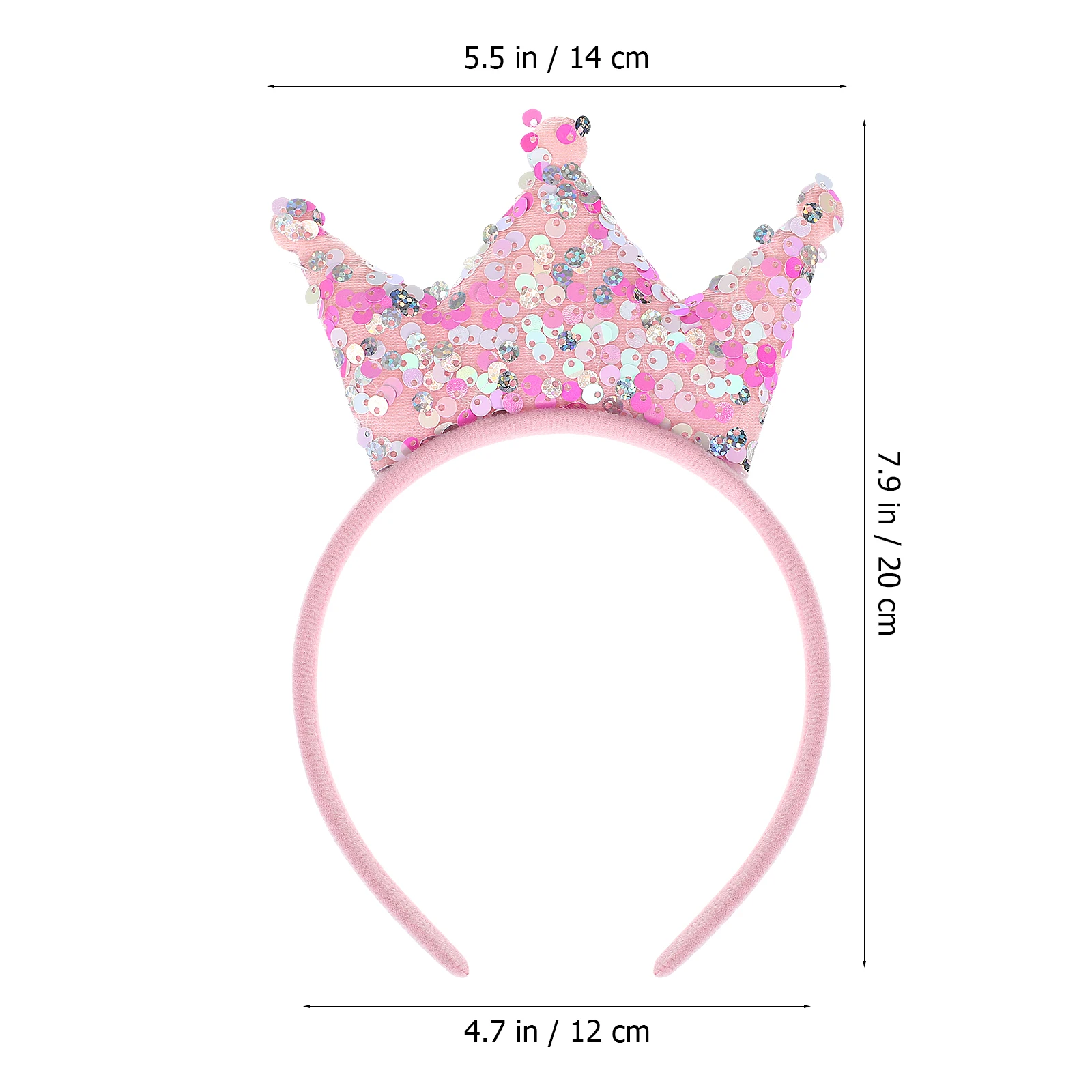 

12 шт., повязка на голову с короной принцессы, аксессуары для волос с блестками, синий, желтый, детские инструменты для прически, Корона