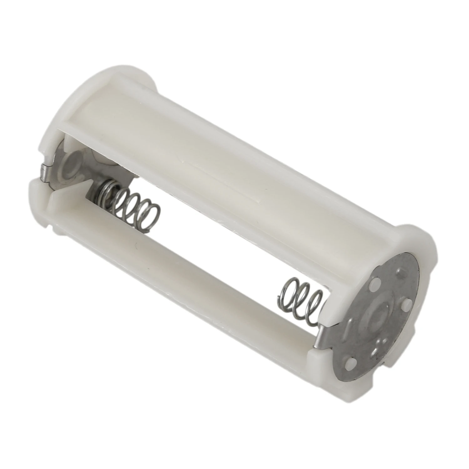 Serial Connection Cylindrical 3x 1.5V AA Battery Plastic Holder 5 Pcs