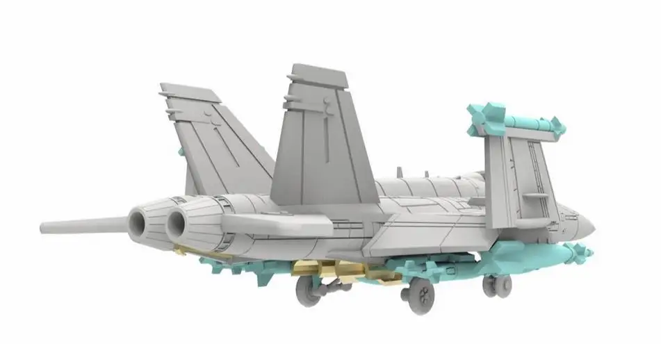 스노우맨 SG-7054 1/700 F/A-18D 호넷 스트라이크 전투기 (공대지) 모델 키트