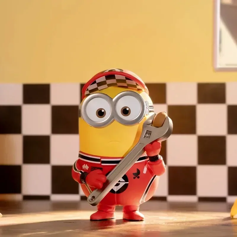 POP MART Universal Despicable Me 4-Serie Blind Box Mystery Box Kawaii Ornamente Figuren Home Decor Desktop Modell Puppen Gilrs