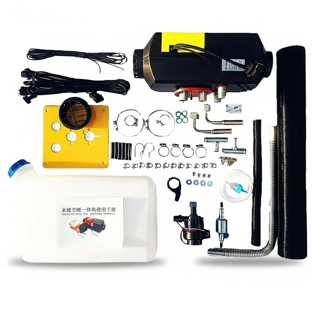 

Diesel Parking Heater, 12V 24V 5kW 7kW, Air Water Integrated Heater, Engine Preheater, for Volvo Trucks RV Boat Caravan Bus