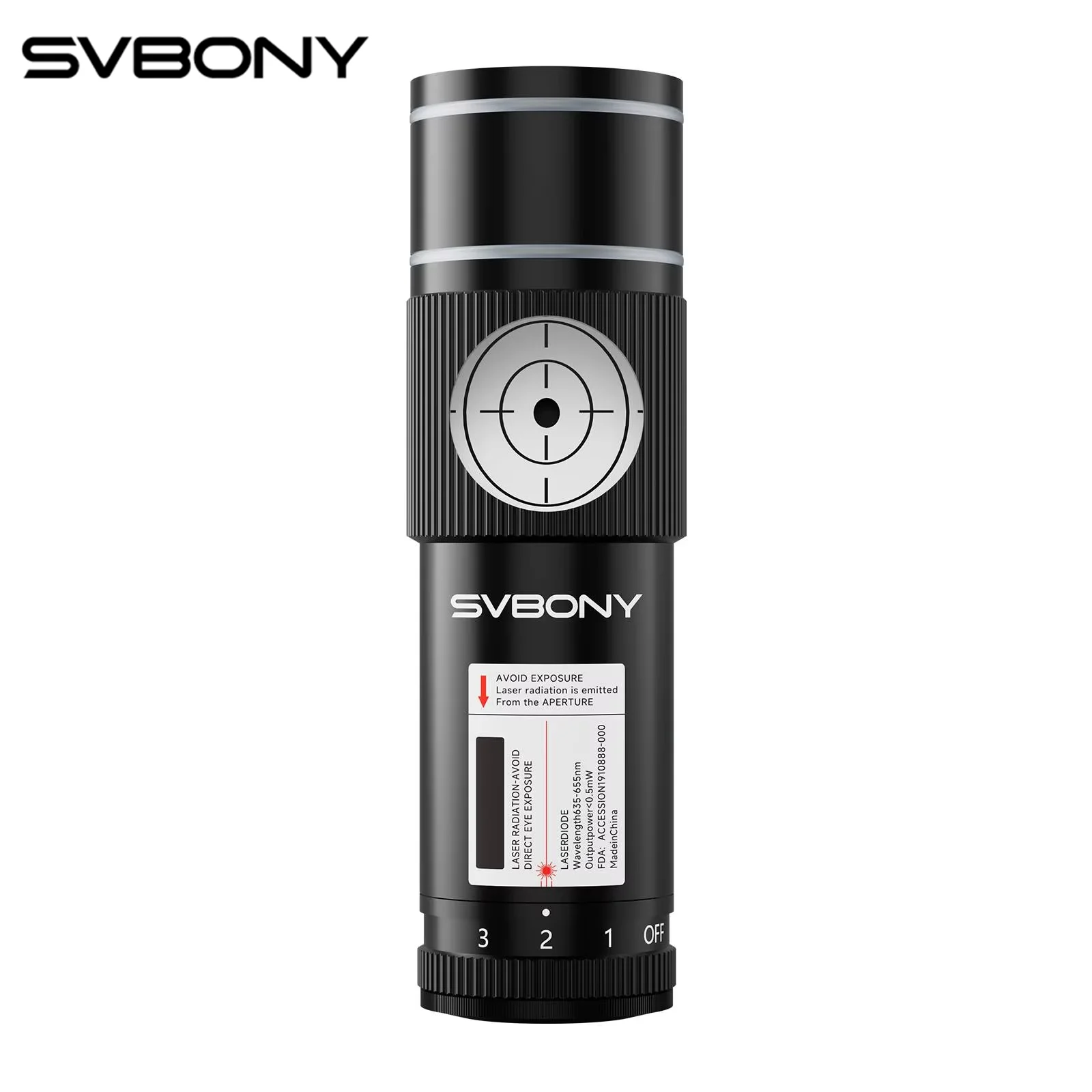 Svbony SV121 Laser Collimator Eyepiece Upgraded triangular screw design ensures precise and reliable telescope alignment