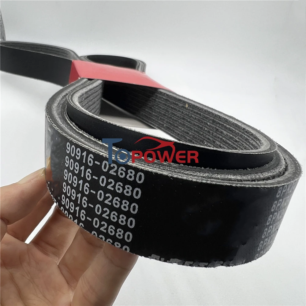 OEM 90916-02680 90916-02759 Drive V-Ribbed Belt for Toyotaa Land