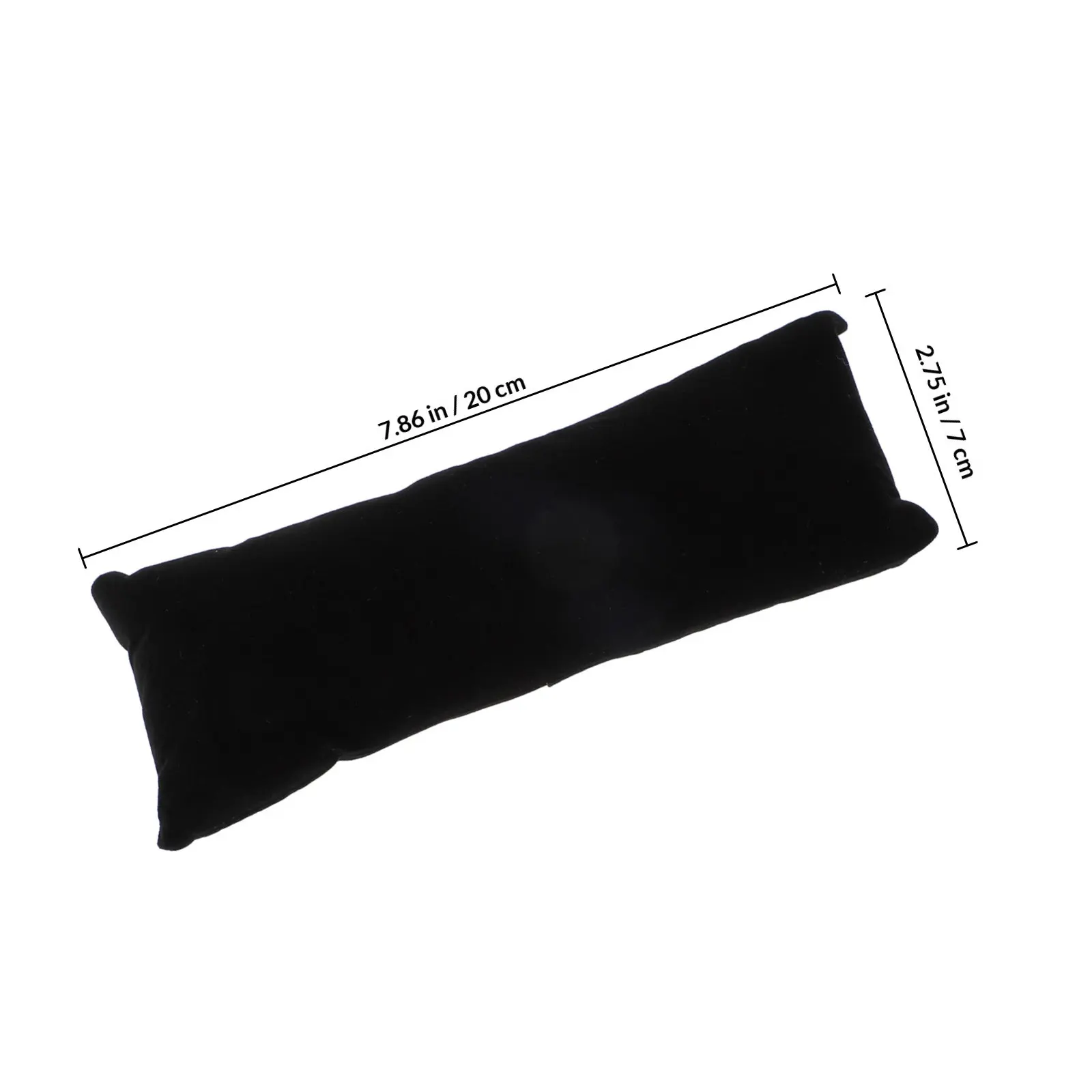 2Pcs High End Watch Display Pillows Jewelry Cushion for Bracelets Bangle Chain Support Soft Texture Graceful Look Professional view 2