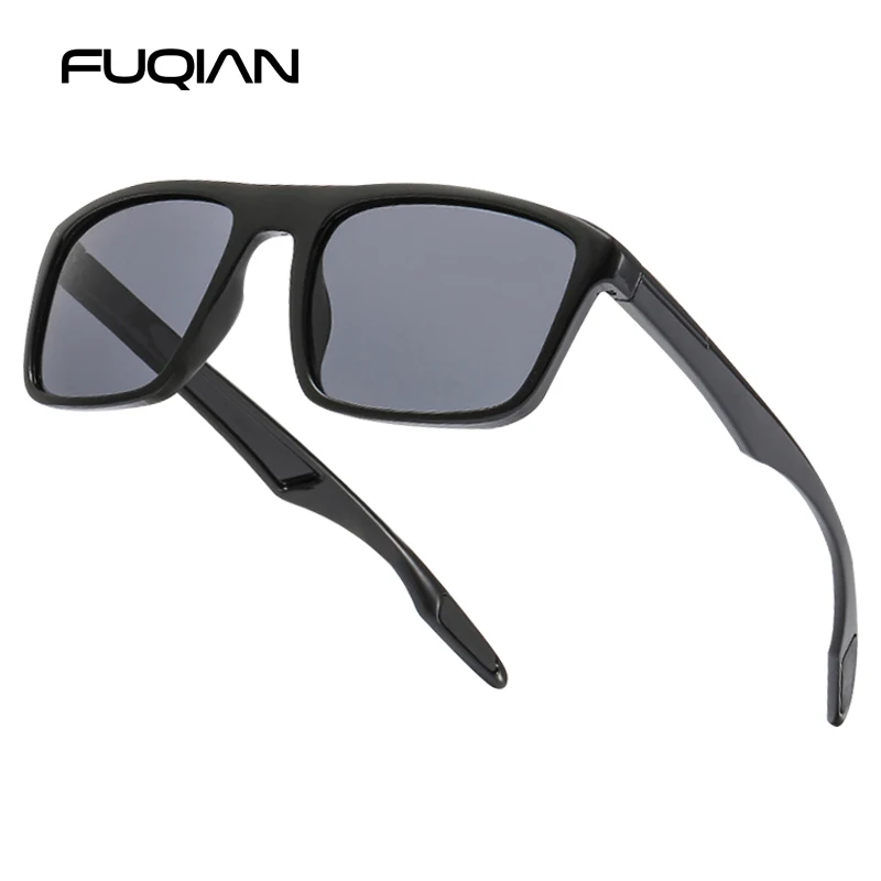 

Vintage Square Men Sunglasses Polarized Fashion Black Sun Glasses Male Stylish Driving Shades Sports Eyewear UV400