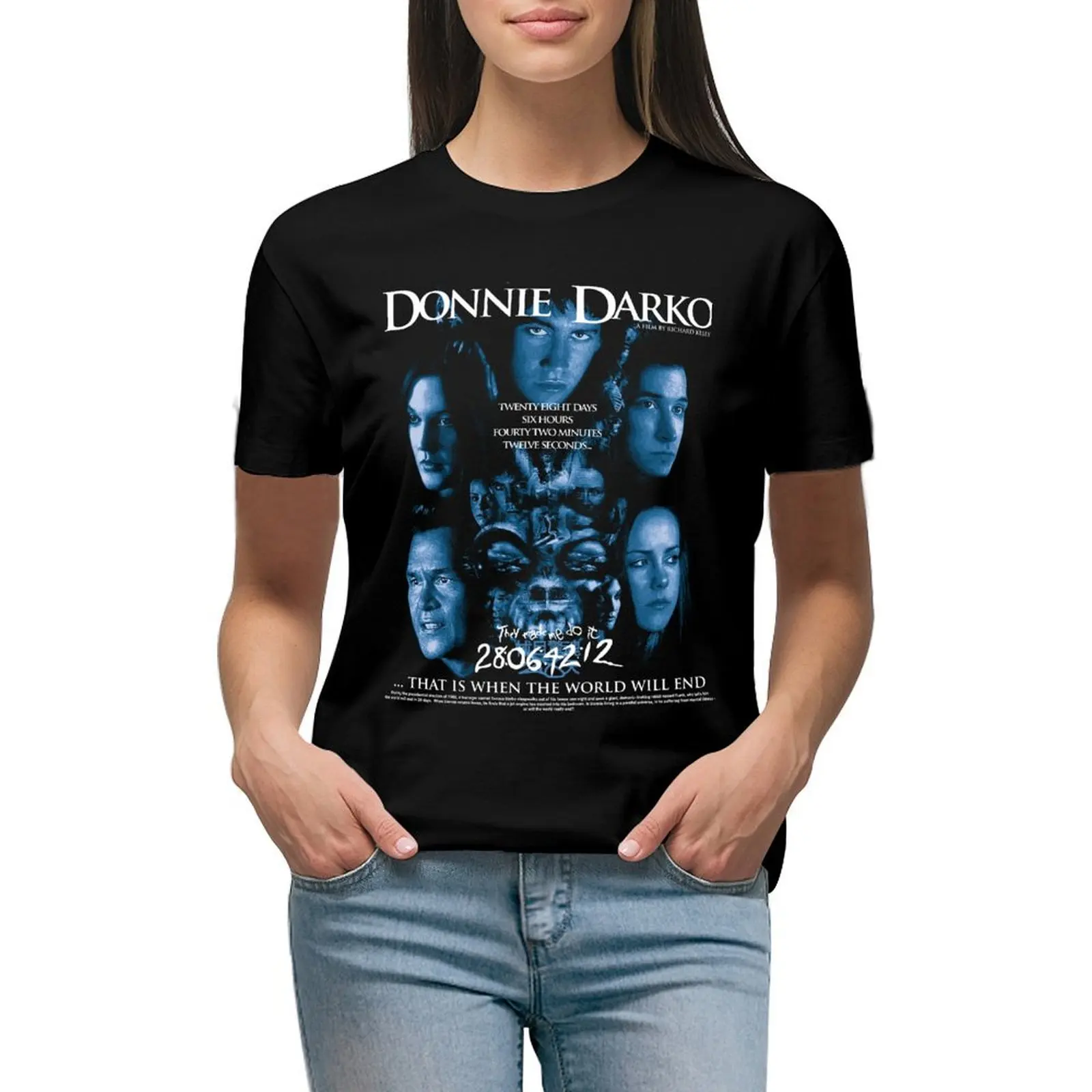 

Donnie Darko - That is when the world will end T-shirt vintage clothes funny summer tops summer blouses woman 2024