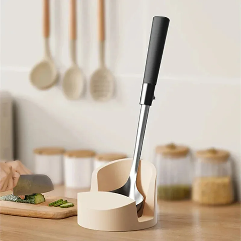 

Round Silicone Pot Lid Rack Silicone Kitchen Shelf Multifunctional Chopping Board Storage Bracket Furniture Accessories