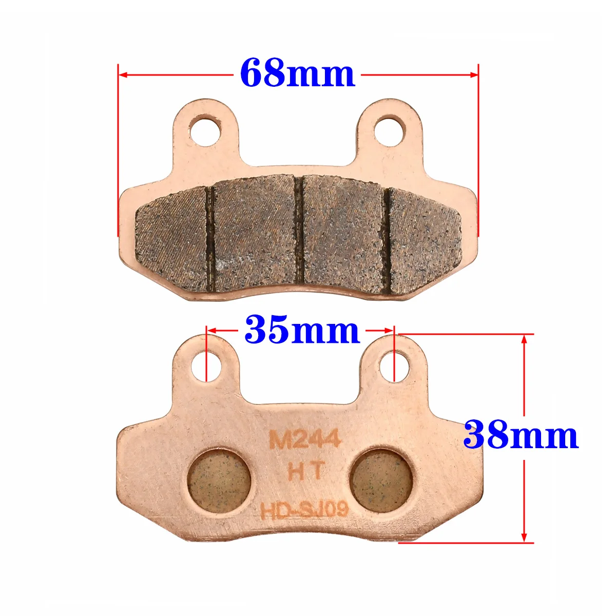 Electric Bike Motorcycle Front And Rear Brake Pads OEM Original Copper Based Sintering Enduro For Sur-Ron Surron Ultra Bee Parts