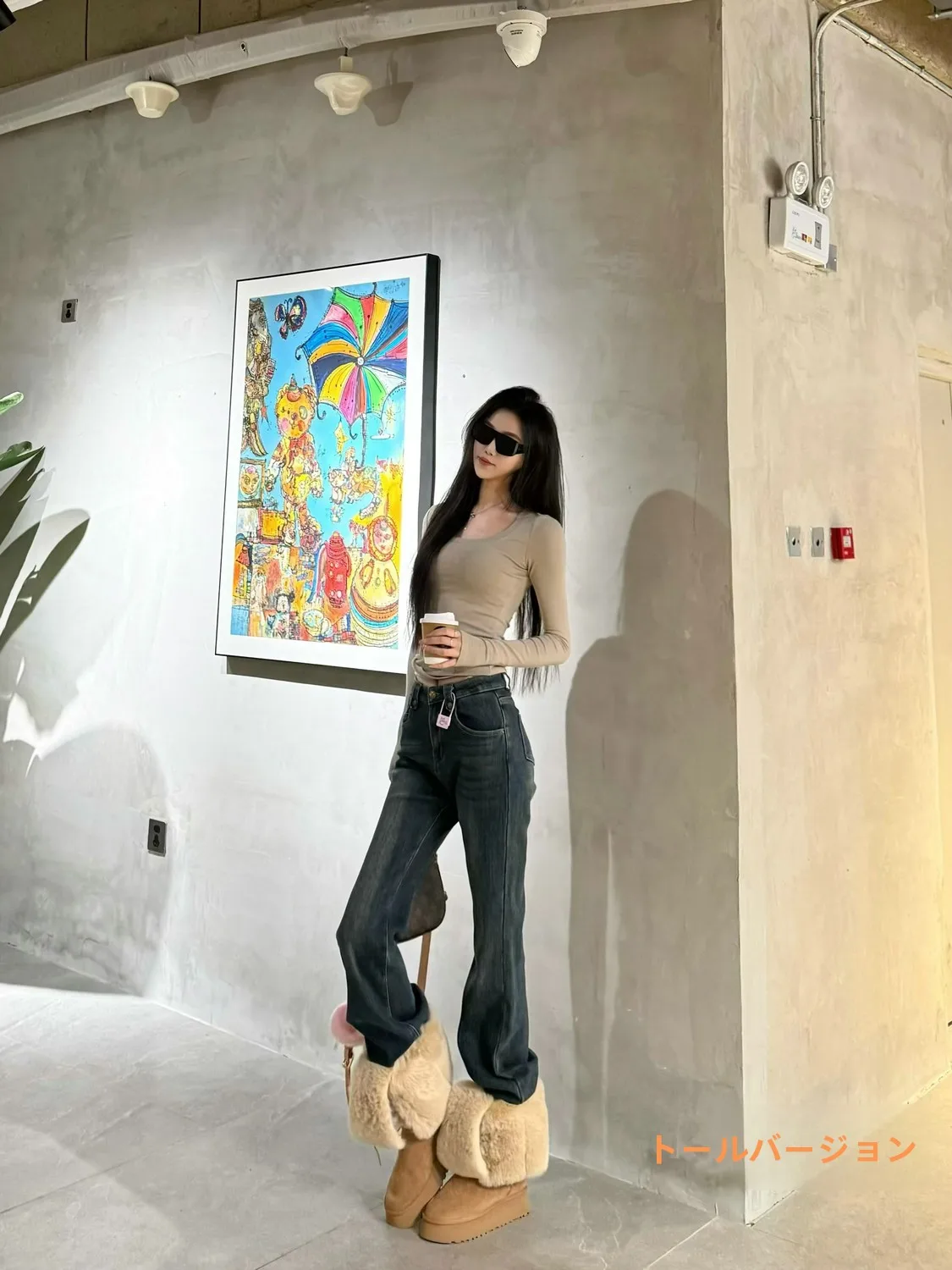 

Прямые джинсы с удлиненной высокой талией, женские синие джинсы скинни в стиле ретро, длинные брюки высокого размера с микро расклешенными брюками