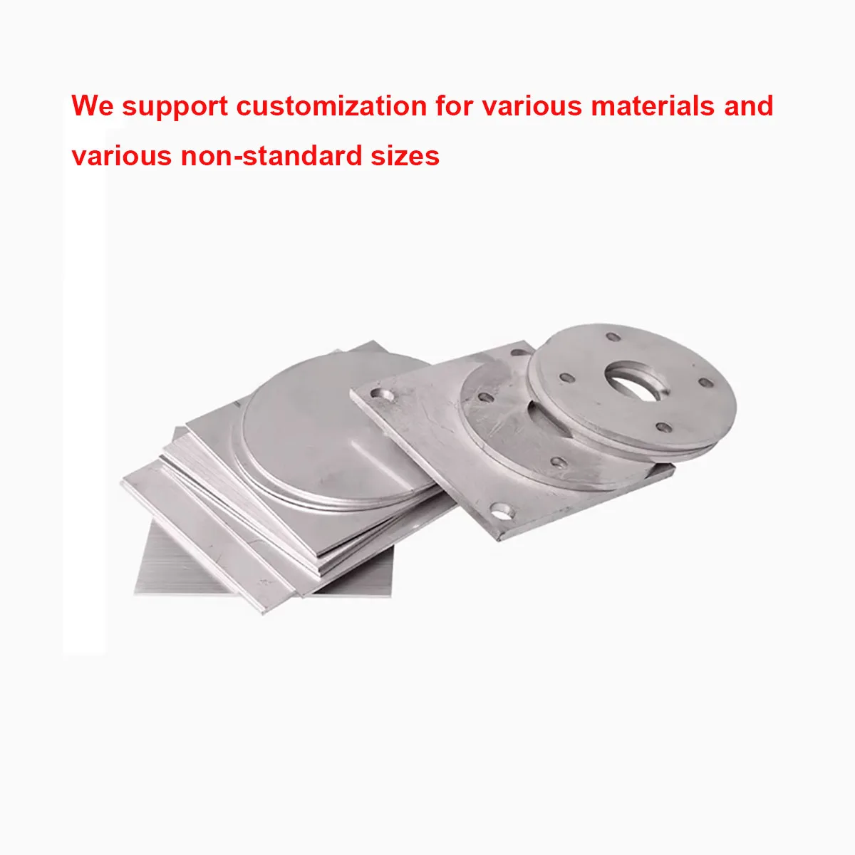 Customized dimensions for various hardware items