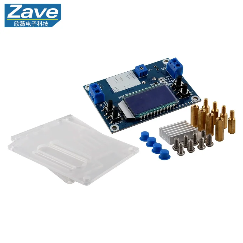 5A CNC Buck Power Supply Module DCDC Adjustable Constant Voltage Constant Current with LCD Multi-Display and Button-Set Voltage