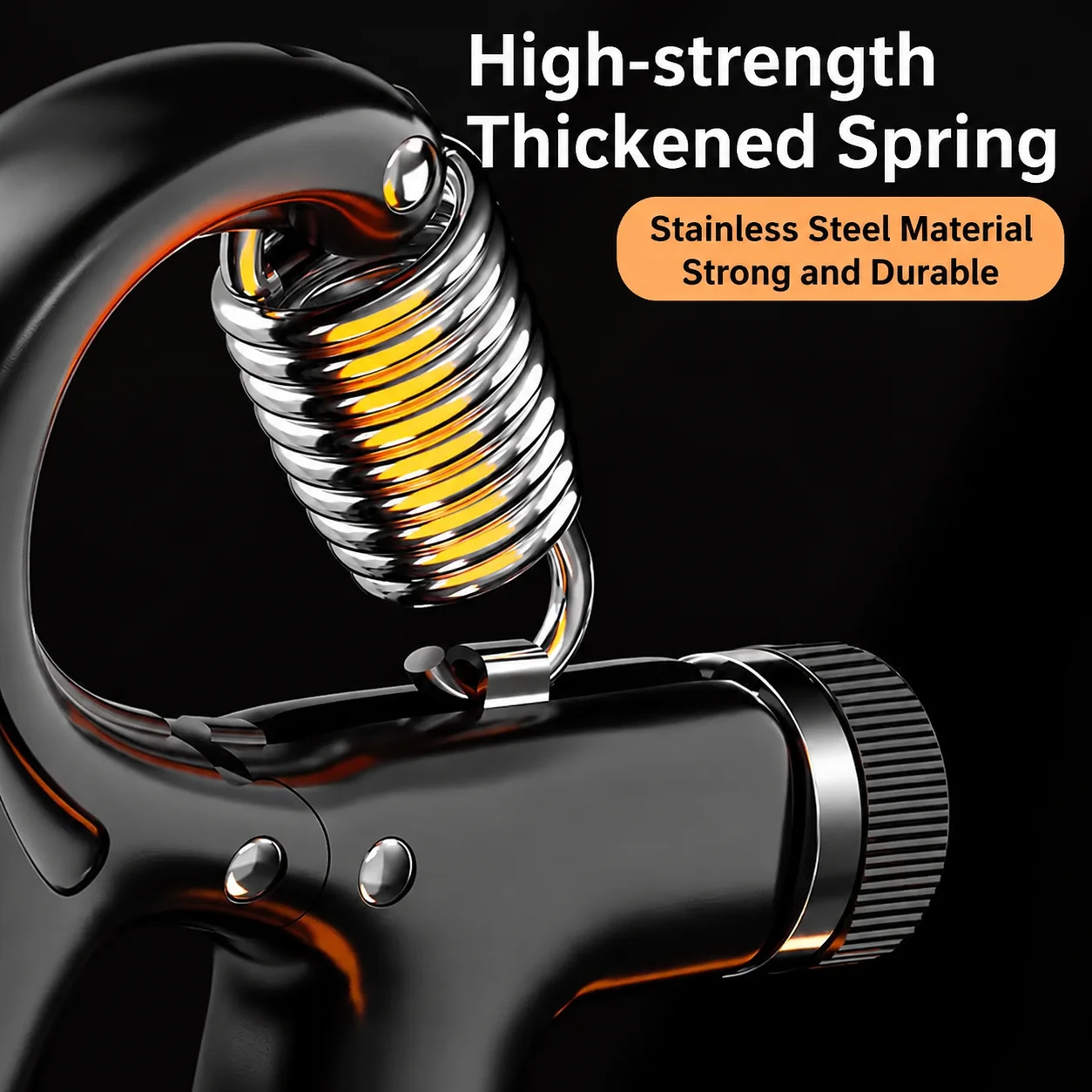 Adjustable Hand Grip Strengthener, Portable, for Men and Students, Wrist and Hand Strength Training, Multifunctional Finger Exer