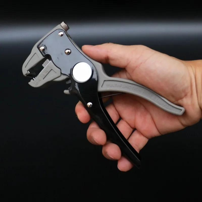 Manual wire stripping pliers, multi-functional wire drawing pliers, wire pressing pliers