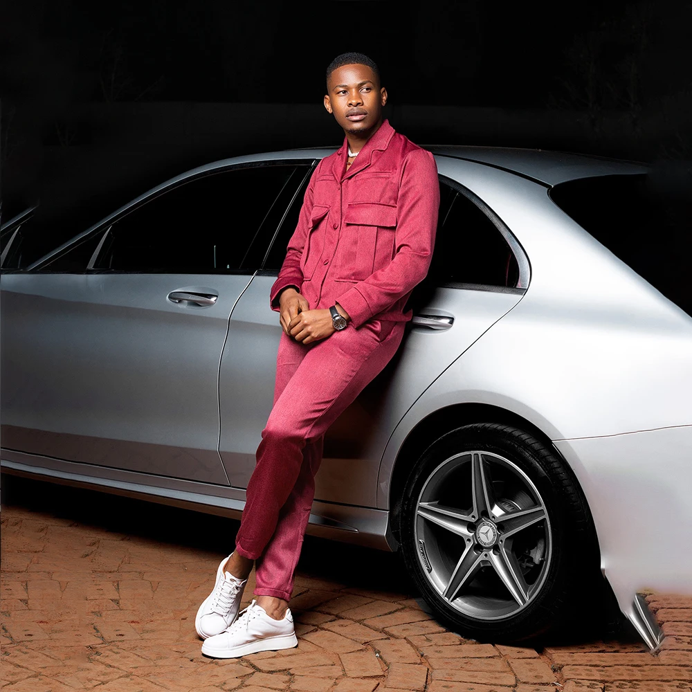 

Fashion Men's Suit Notched Lapel Single Breasted Casual Man suit Evening Blazer Prom Jacket for men African Slim Fit Customized