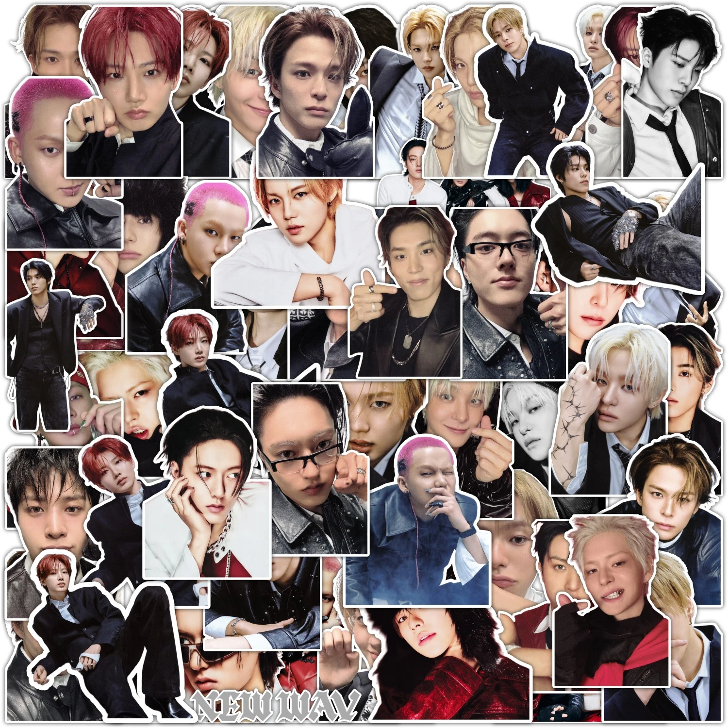 In-stock 55PCS NEW KPOP TREASURE sticker,mini album NEW WAV,Haruto,Junkyu,Hyunsuk,pop-up store gift,IF I,ZOOM ZOOM,DARARI,Decals