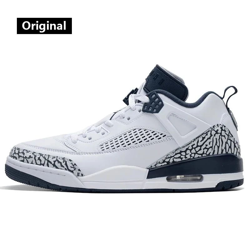 Zapatos de hombre de marca Nike 2024 otoño nuevos zapatos de baloncesto bajos JORDAN SPIZIKE FQ1759-104