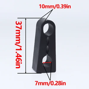 Türschloss Stoßdämpfer, 4 Einheiten, Mini R60 R61 BMW 3 5 Serie x1 x5 x6 F30 F31 F34 F35 E90 E92 E93 -Serie 8 Hauptverkaufsschock x1 - №1
