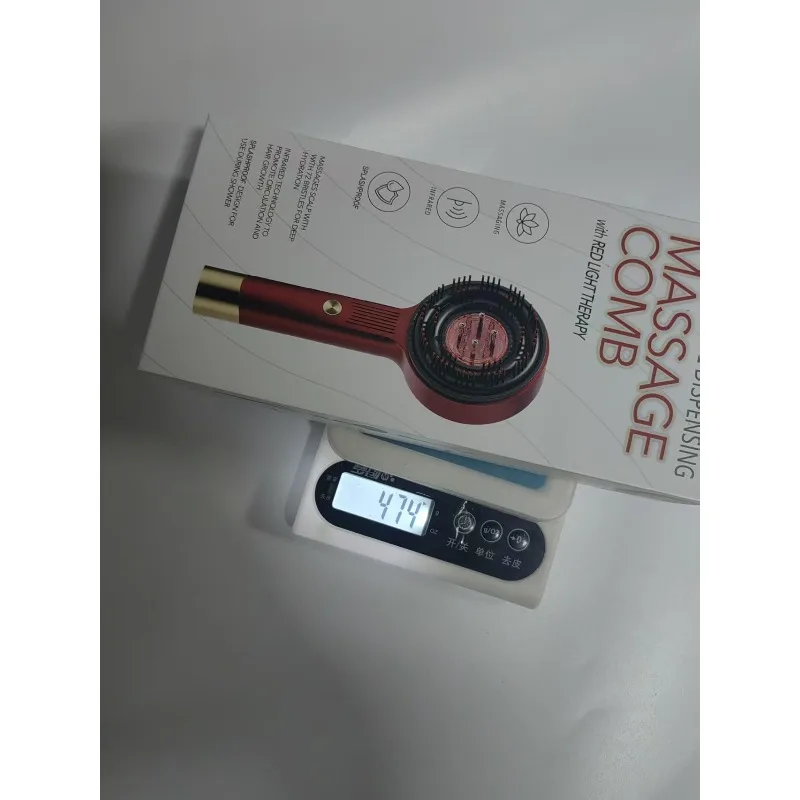 2026 جديد USB تهمة رئيس مدلك القرن تدليك كهربائي مشط تدليك فروة الرأس جوهر السائل مقدمة الاهتزاز masajeador