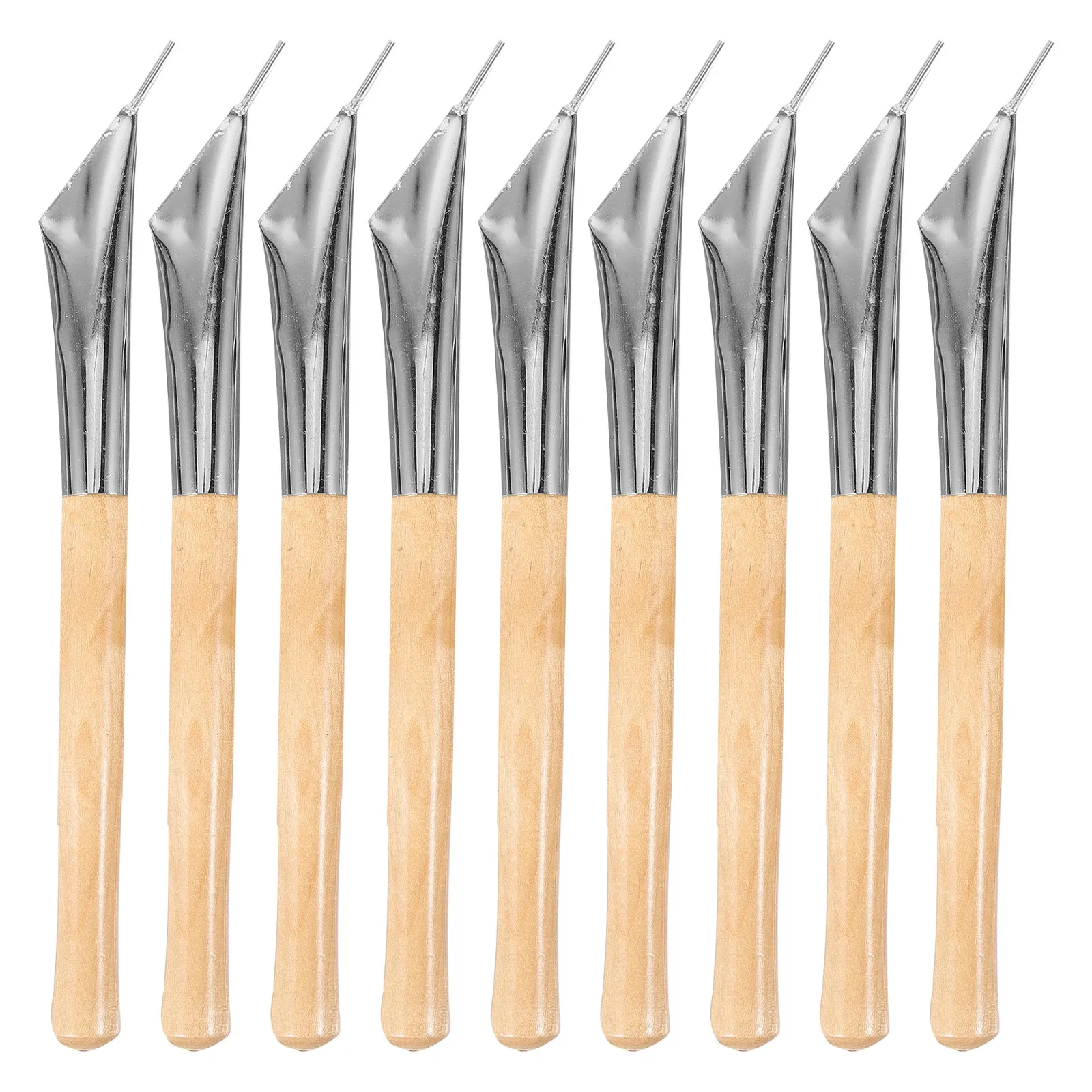 

9Pcs Clay Texture Carving Tool Set Pottery Batik Printing Pen for Ceramic Painting Sculpture Engraving Wax Fabric Art DIY Craft
