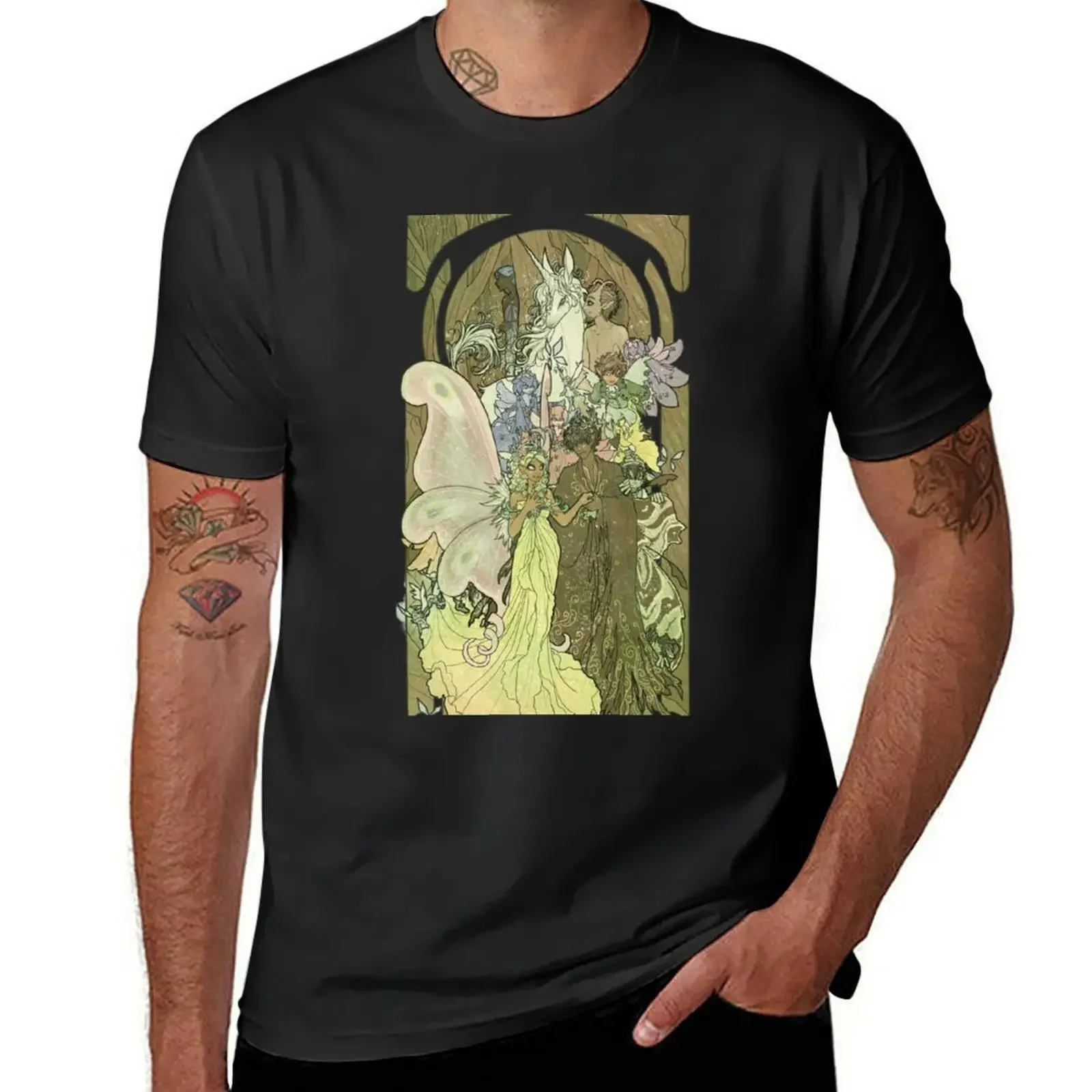 Faerie Court T-Shirt sublime for a boy anime tshirt tops shirts men graphic