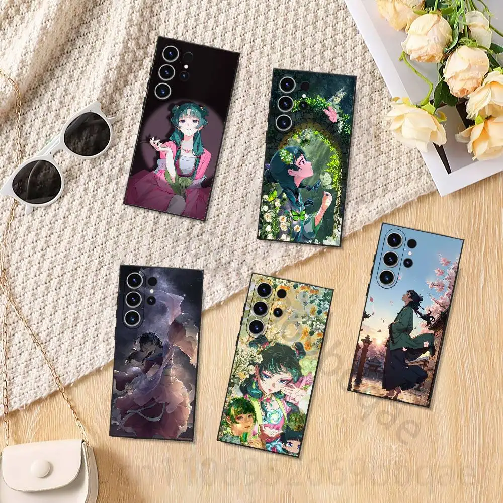 Maomao  A-Apothecary Diaries Phone case for Samsung Galaxy S24,25,26,23 22,21,S20 Plus Ultra FE soft fundas cases