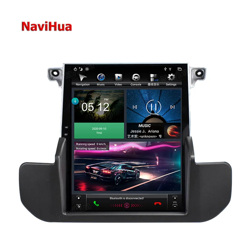 Navihua Android 9.0 Radio 10.4 inch Touch Screen Car DVD Player For Land Rover Discover 4 Range Rover Sport Edition