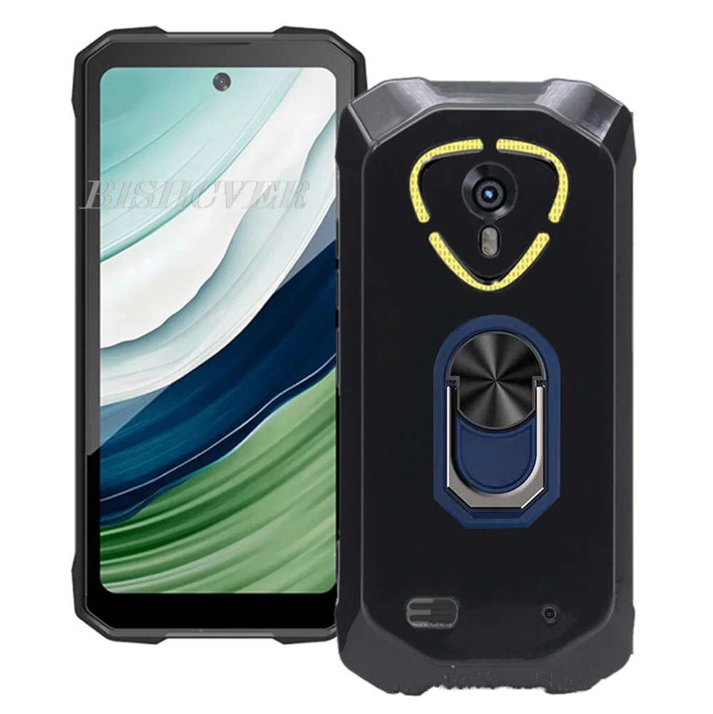 Für Cubot KingKong Mini 4 4,7 Zoll KingKongMini4 Mini4 Rückseitiger Ringhalter Halterung Hülle Smartphone TPU Weiche Silikonhülle – Detail 3