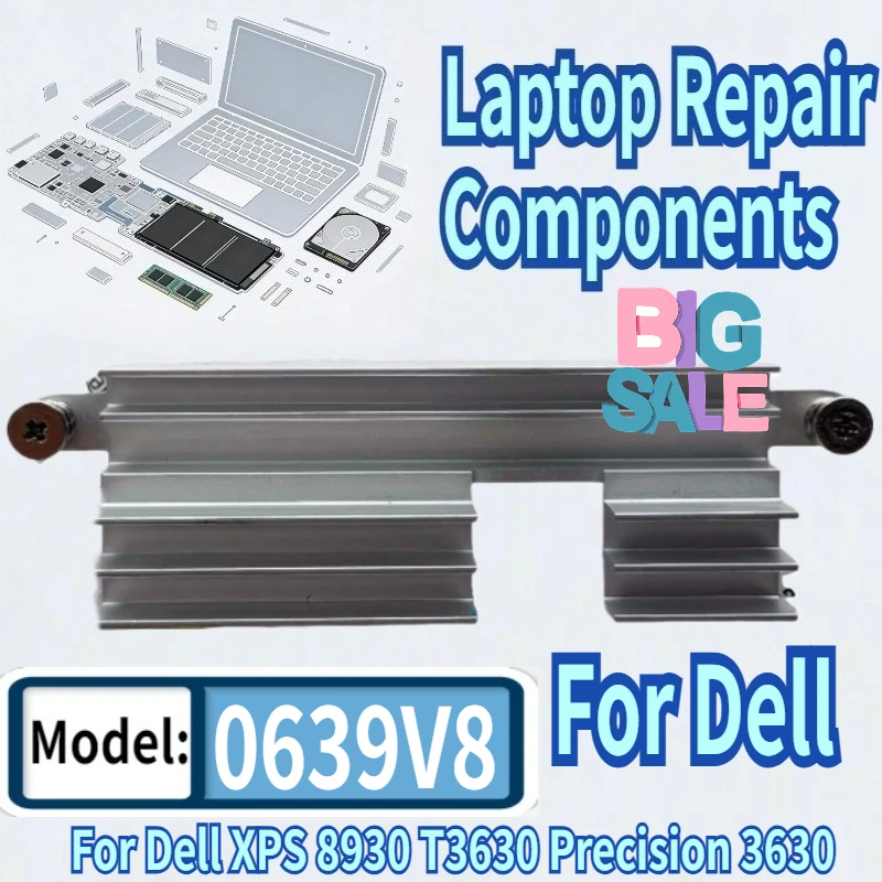 

Voltage Regulator Module HeatSink For Dell XPS 8930 T3630 Precision 3630 Tower 639V8 0639V8