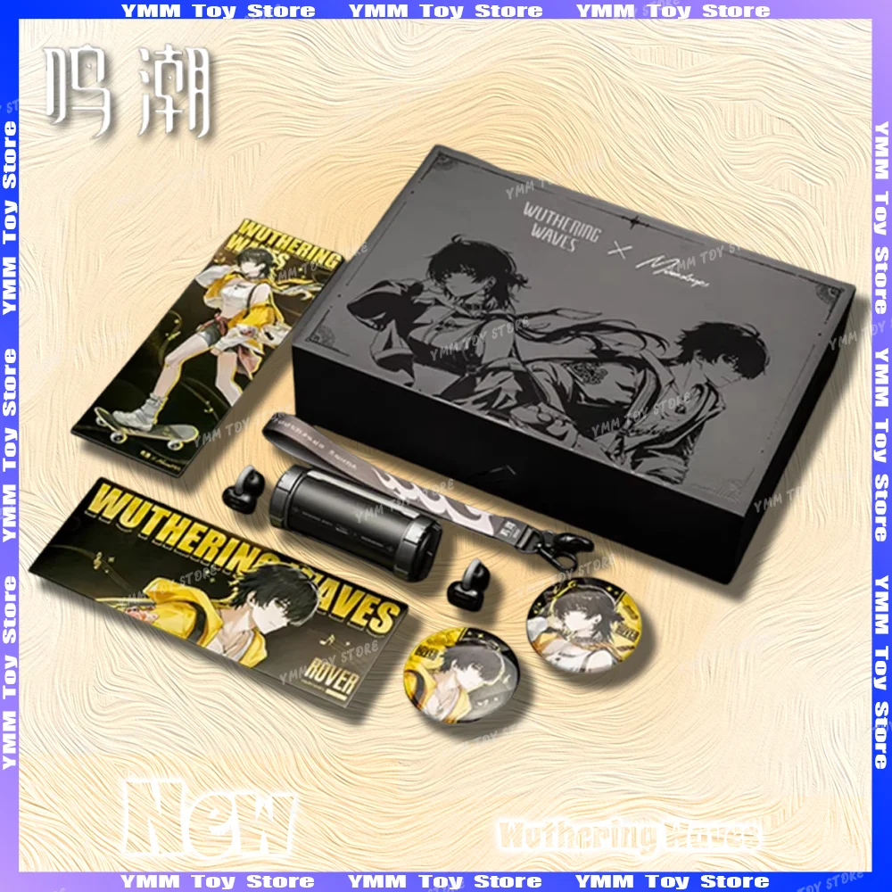 100% KURO GAMES Wuthering Waves Anime Periphery U.C.T.S. Auriculares Intrauditivos Híbridos de Alta Fidelidad, Productos de Audio, Juguetes