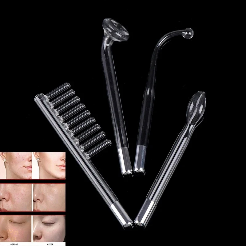 

Accessories for High Frequency Facial Machine， Electrode Wand Electrotherapy Glass Tube