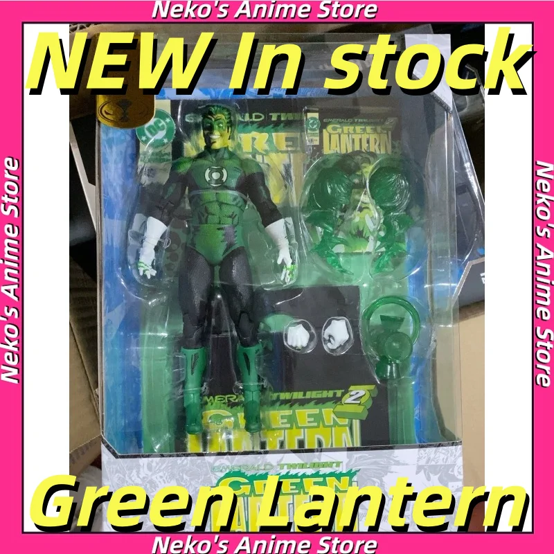 

【In Stock】McFarlane Toys 1/10 Green Lantern Emerald Twilight Cover Edition Action Figure L Trendy Toys Desktop Doll Collectibles