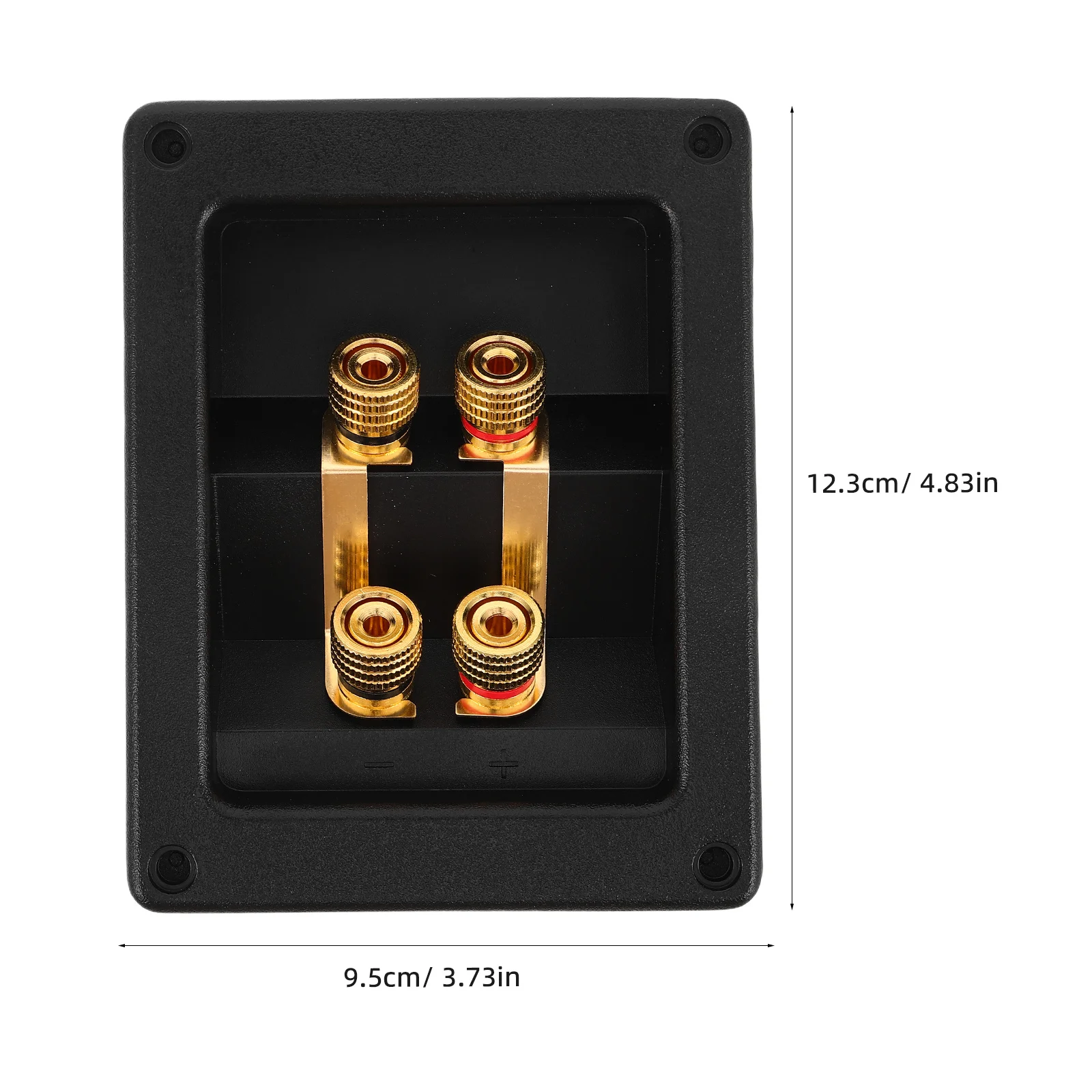Speaker Terminal Box Robust Plastic Enclosure For Clear Universal Junction
