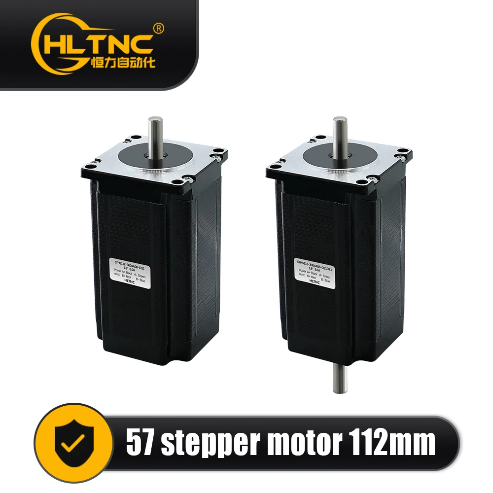 HLTNC Two 2 Phase 1.8 Degree 3 N.M Hybrid Open Loop Step Stepper Motor NEMA23 57CM for CNC Machine