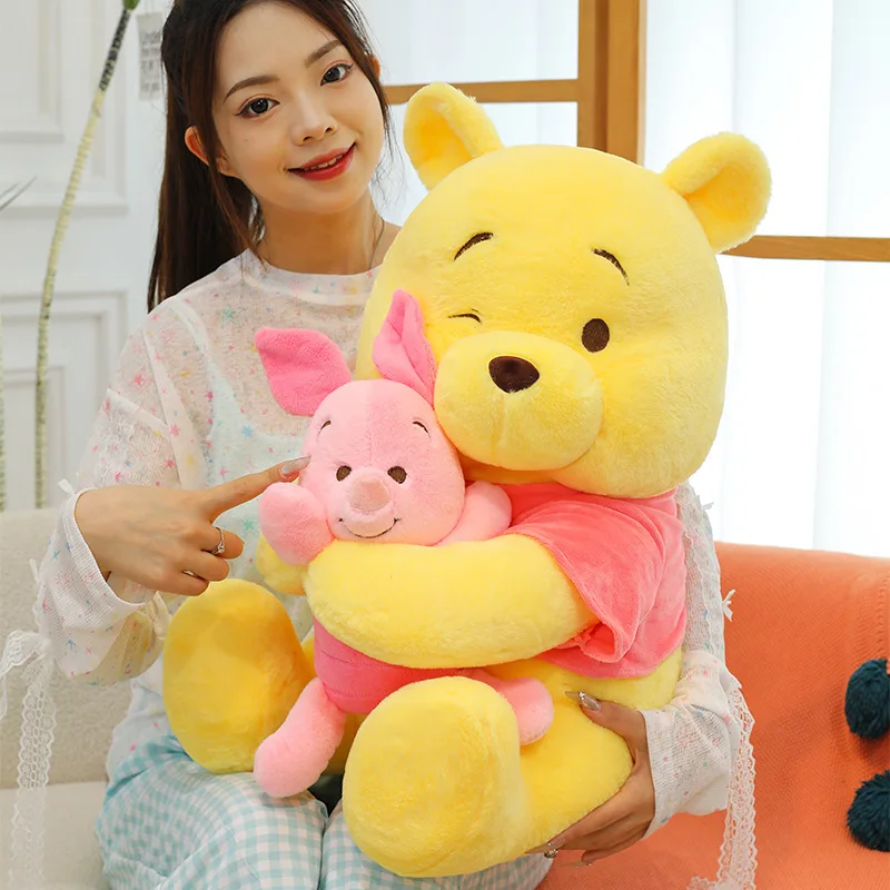 

Hotsale 35/75cm Winnie The Pooh Plush Toy Cute Little Bear Doll Vivi Doll Friend Birthday Gift Chrismas Gift