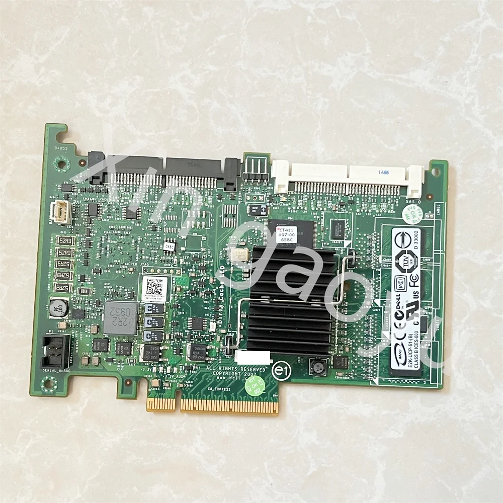 0T954J T954J Original for R410 R610 R710 6i Perc 6/i Server Integrated Raid Controller Crad Smart Array SAS Expander Card