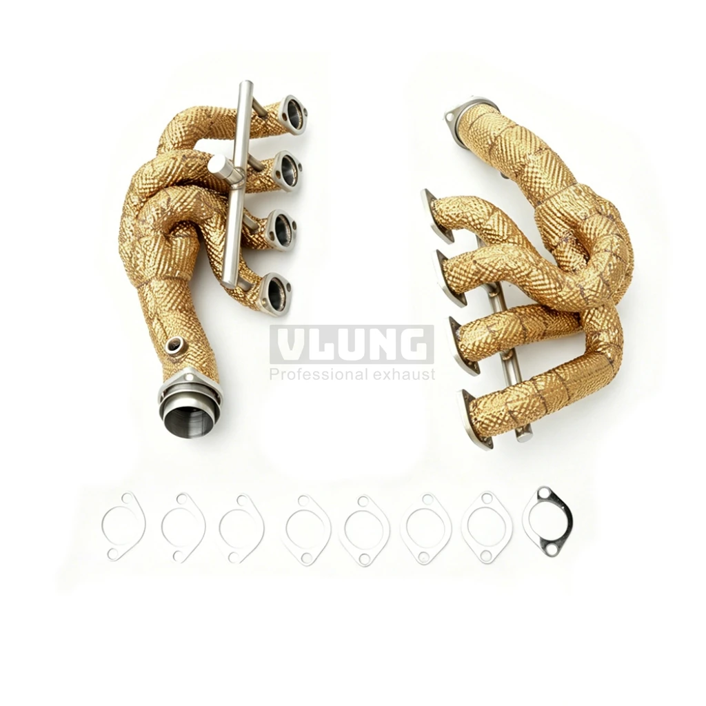 

High-performance Exhaust manifold with insulation for Ferrari F360 (Modena /spider)V8 3.6L 1999-2006 SS304 manifold exhaust pipe