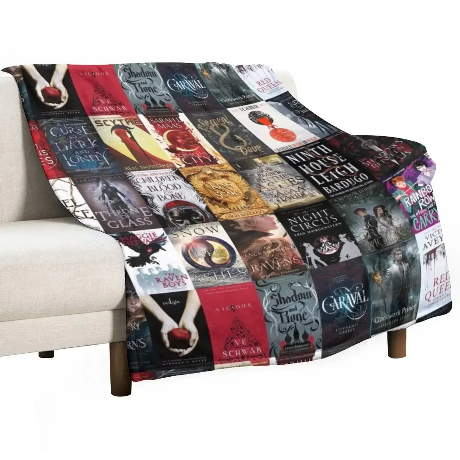 YA young adult fantasy books blanket custom version 2 Throw Blanket Custom Designers Blankets For Baby Luxury Brand Blankets