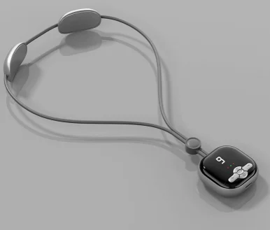Sistema de Masaje Cervical Inteligente - 5 Modos de Frecuencia con Diseño Ergonómico Envolvente para Oficina y Viajes